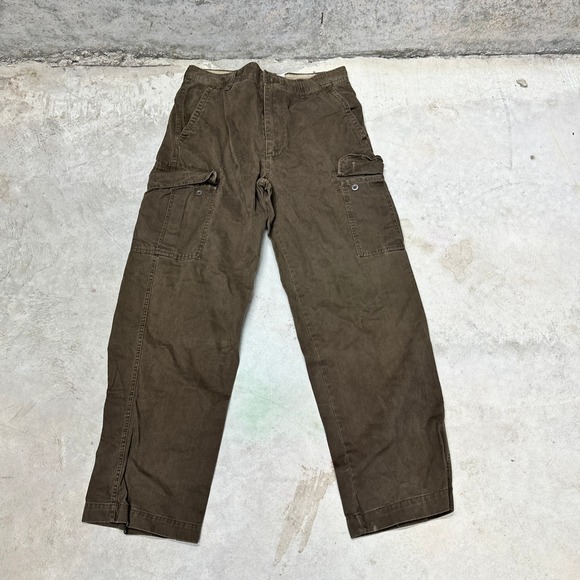Men's Brown Cargo Pants - Picture 1 of 7